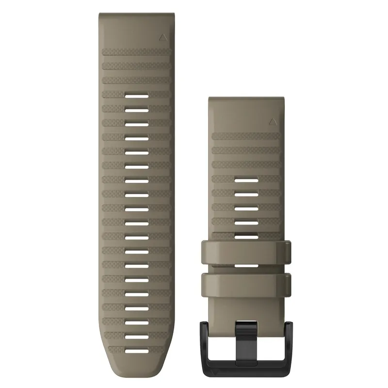 risnedsättning Garmin QuickFit 26 Klockarmband Mörk Sandstensfärgad Silikon