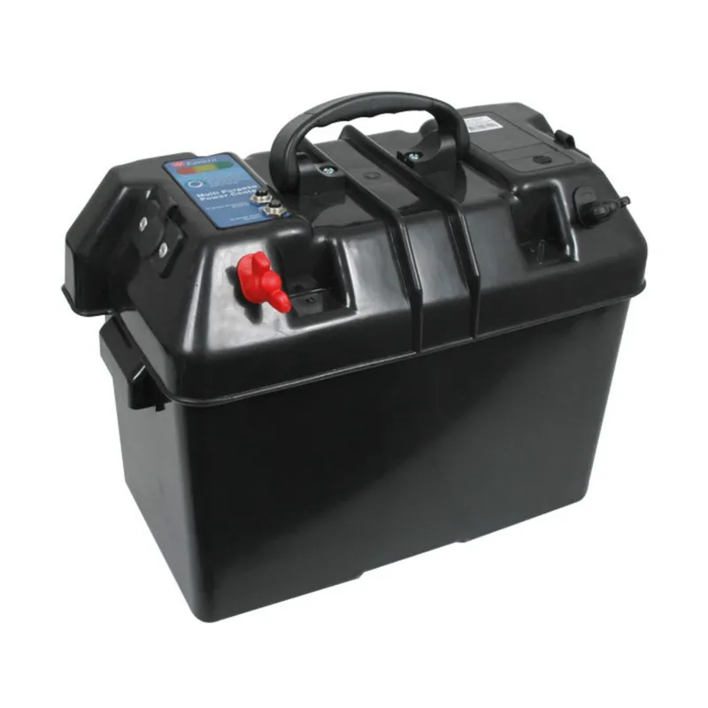 Bästa pris Batterilåda Delux med handtag, för max 60Amp förbrukning