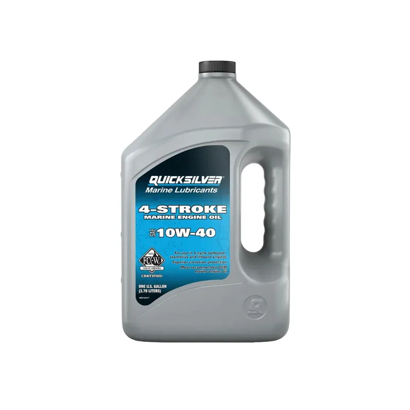 Kampanjpris Quicksilver 4-Taktsolja 10W-40 - 4 Liter