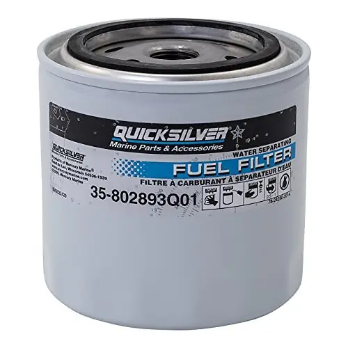Säker betalning Quicksilver Bränslefilter Vattenavskiljande Fuel Filter
