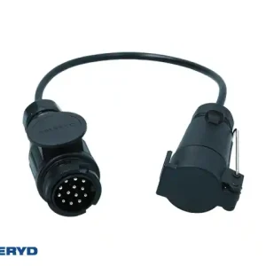 Billigare Släpvagnskabel adapter 13-7pol. 0,5m