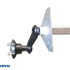 Nedsatt pris Släpvagnsaxel Obromsad 450 Kg 930/1335 4x100