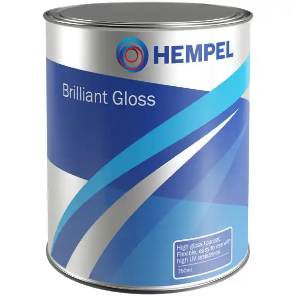 Begränsad tid Hempel Brilliant Gloss Off White 0,75L