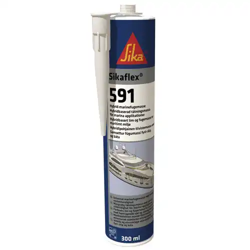 Outlet Sikaflex 591, Svart, patron 300 ml