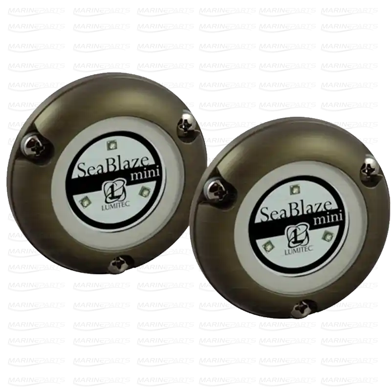 Expressleverans Undervattensbelysning mini, 2 pack. blå