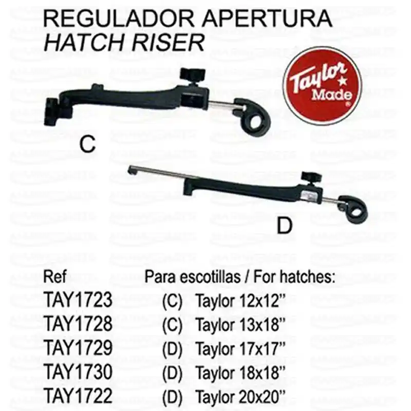 Handla nu HATCH RISER 18X18"