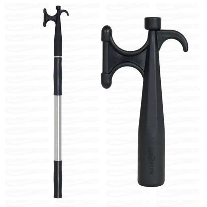BOAT HOOK TELESCOPIC WHITE ALU 2.20m Lägg i varukorgen