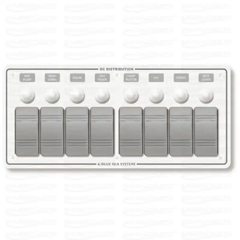 Rea PANEL WATERPROOF 12VDC 8 BREAKER HORZ.