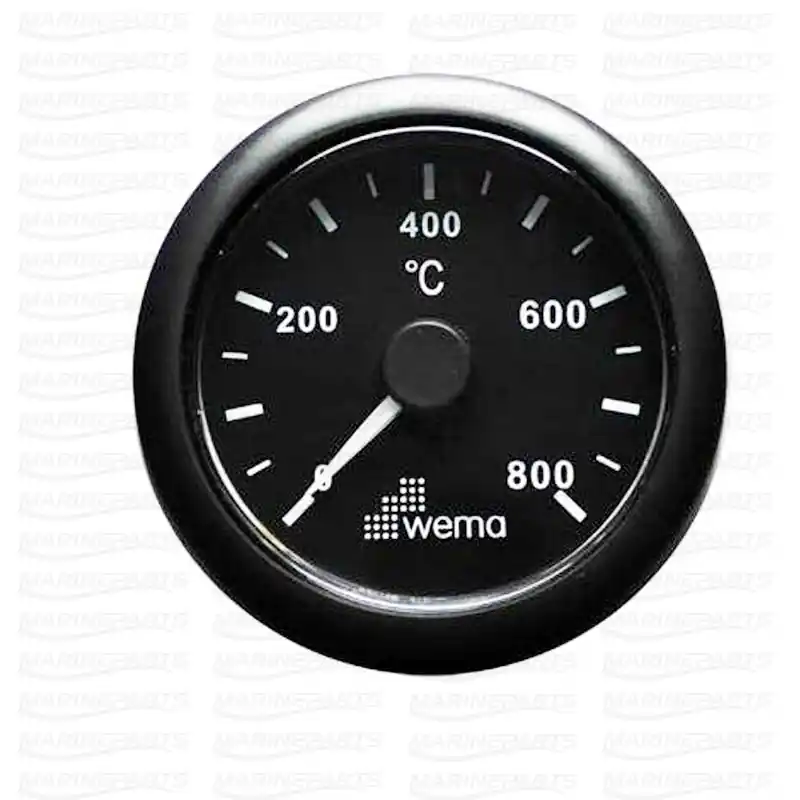 Avgastemperaturmätare 0-800°c, svart Bästa pris
